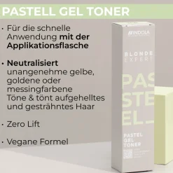 Indola BLONDE EXPERT Pastel Gel Toner G.11 Intensiv Asch 60 ml