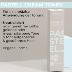 Indola BLONDE EXPERT Pastel Cream Toner P.11 Intensiv Asch 60 ml