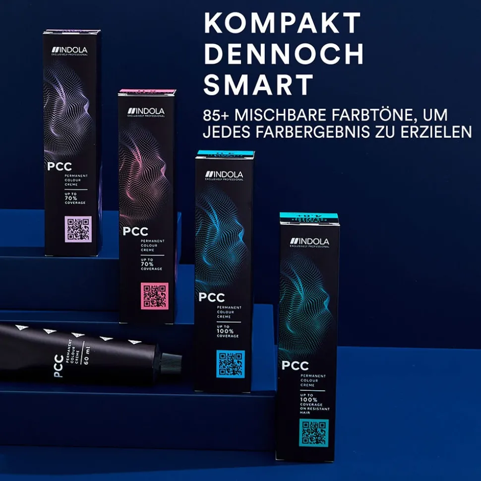 Indola PCC Permanente Haarfarbe Fashion 3.8 Dunkelbraun Schoko 60 ml
