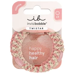 Invisibobble TWISTAR Blush Braids 3 Stück