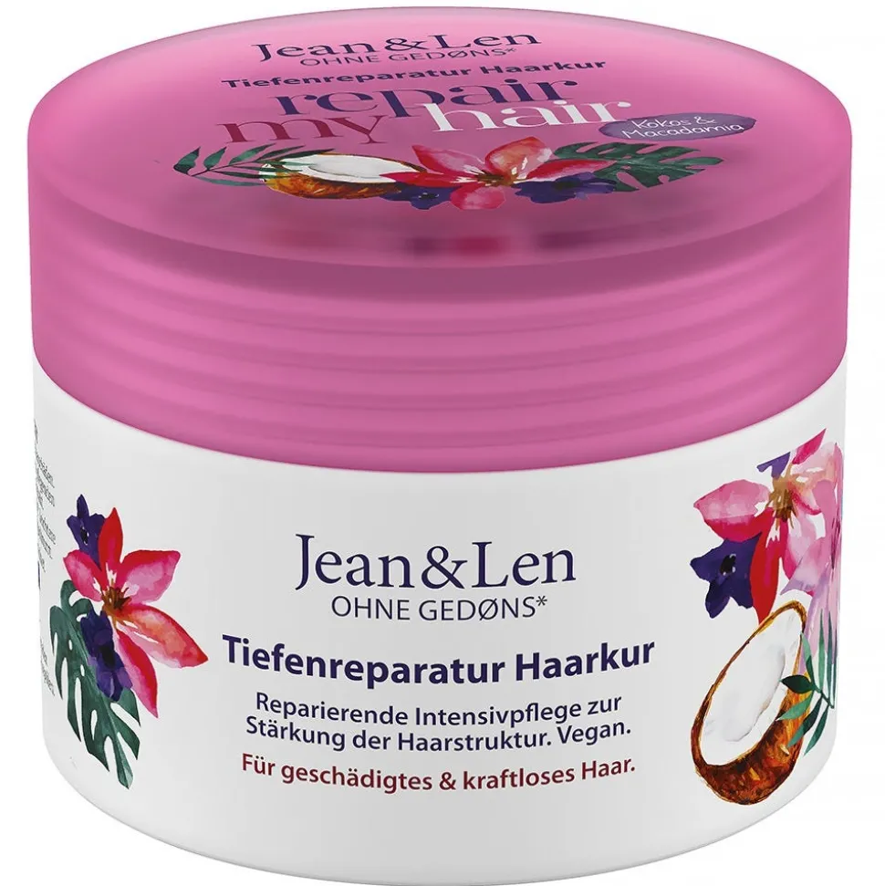 Jean & Len Haarkur Kokosöl/Macadamia 250 ml