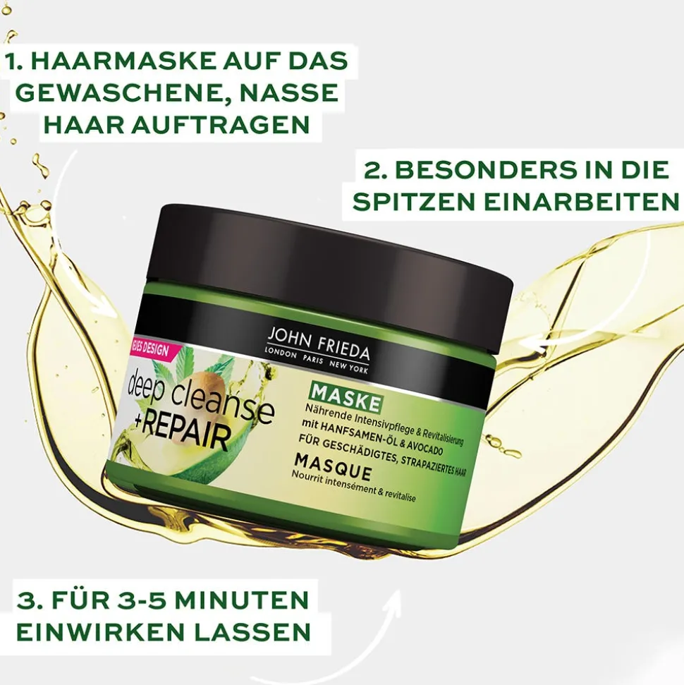 John Frieda Deep Cleanse & Repair Masque 250 ml