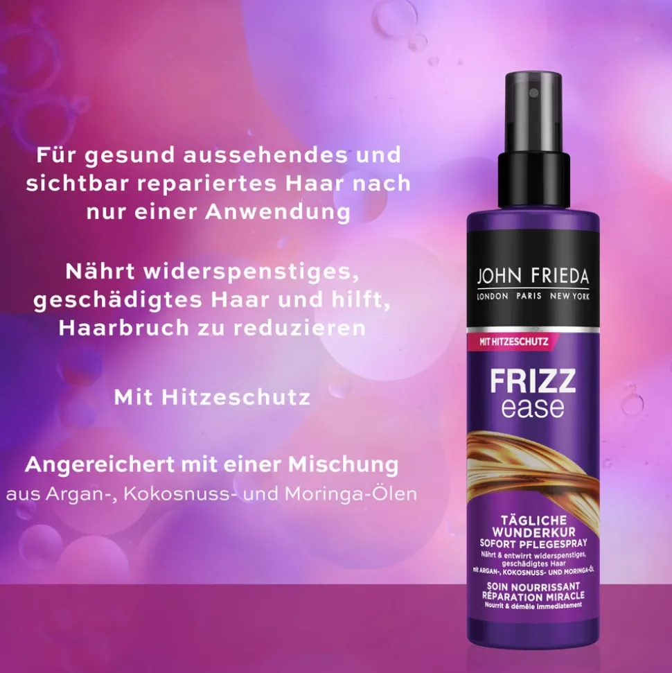 John Frieda Frizz Ease Tägliche Wunderkur Sofort Pflegespray 200 ml