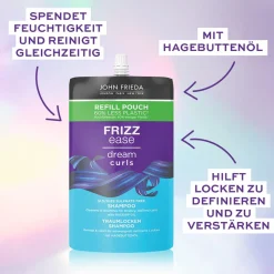 John Frieda Frizz Ease Traumlocken Shampoo - Nachfüllbeutel 500 ml
