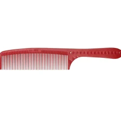 JRL Professional Barbering Comb 7.6" red