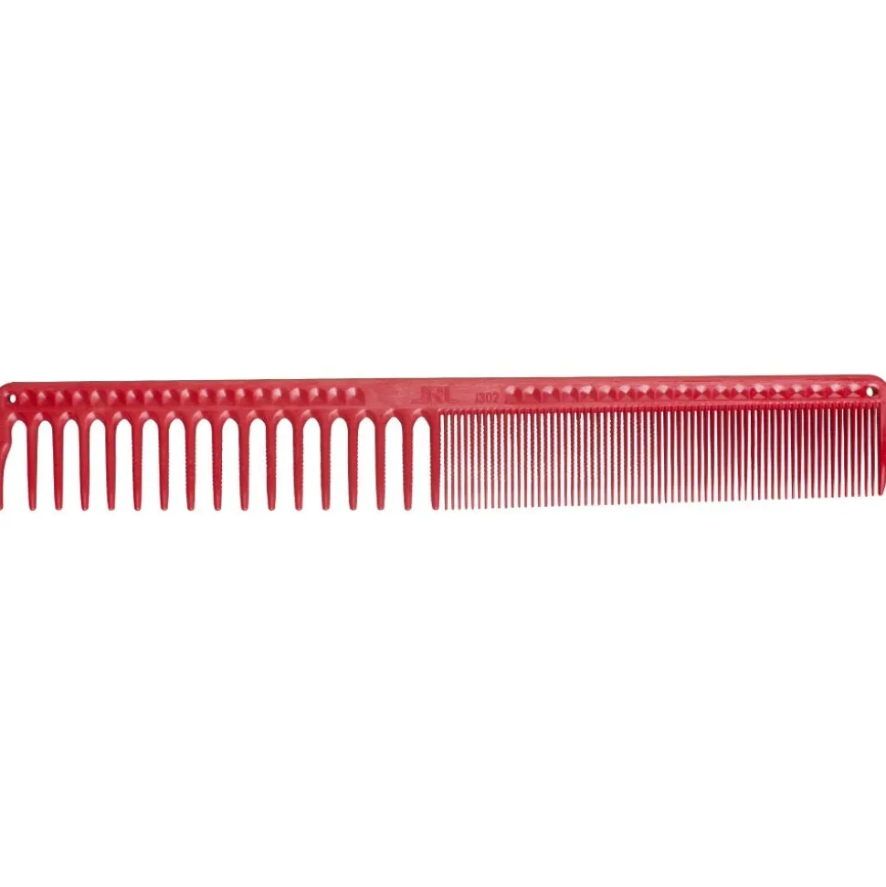 JRL Professional Cutting Comb 7.3" red