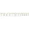 JRL Professional Long Round Tooth Cutting Comb 9" white