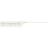 JRL Professional Pin Tail Comb 8.8" white
