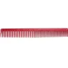 JRL Professional Precise Cutting Comb 8.6" red