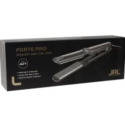 JRL Professional Straight & Curl Iron 9 cm x 2,8 cm