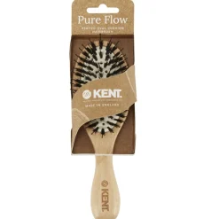 Kent Ovale Gummikissen-Haarbürste