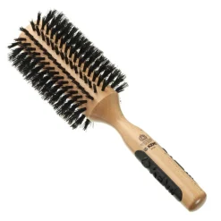 KENT Rundbürste, extra groß, Natural Shine, 18-reihig NS09