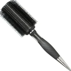 KENT Salon Rundbürste Wildschweinborsten Kopf 70 mm/Borsten 100 mm