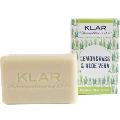 Klar's Festes Shampoo Lemongrass & Aloe Vera 100 g