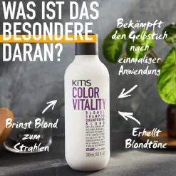 KMS Colorvitality Blonde Shampoo 300 ml