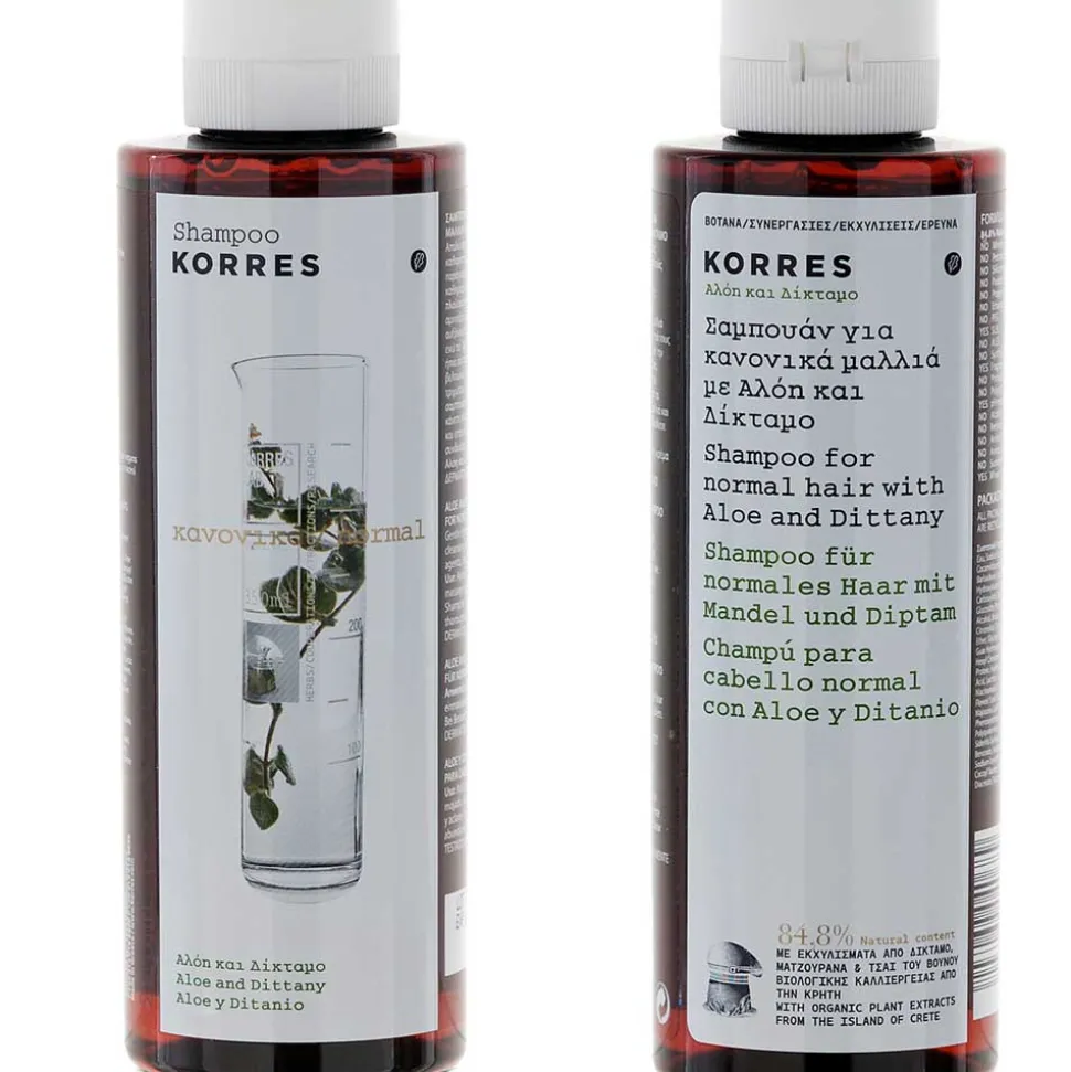 Korres Aloe & Dittany Shampoo 250 ml