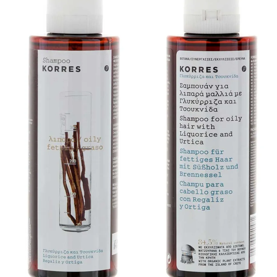 Korres Liquorice & Urtica Shampoo 250 ml