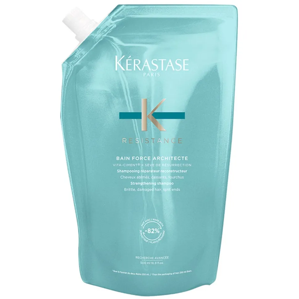 Kérastase Résistance Bain Force Architecte Refill Pouch 500 ml