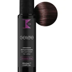 K-Time Gelée Hair Color 3.75 Dunkles Kastanienbraun Mahagoni 60 ml