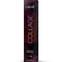 Lakmé Permanente Haarfarbe Collage 1/00 Schwarz Natur 60 ml