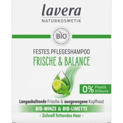 Lavera Frische & Balance Festes Pflegeshampoo 50 g