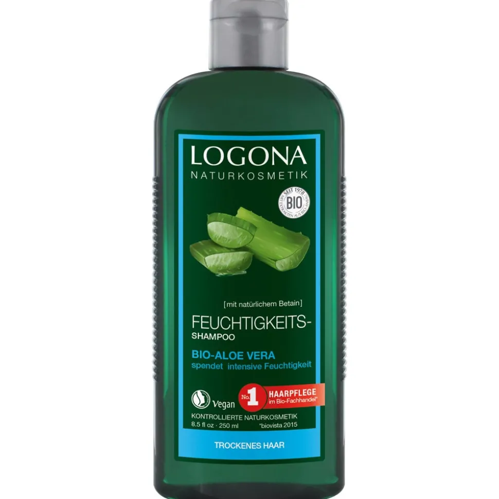 LOGONA Feuchtigkeits-Shampoo Bio-Aloe Vera 250 ml