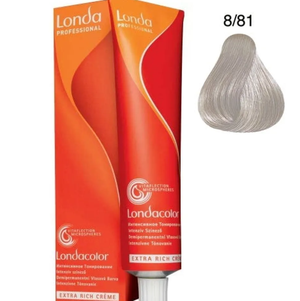 Londa Demi-Permanent Color Creme 8/81 Hellblond Perl-Asch 60 ml