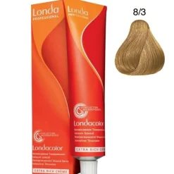 Londa Demi-Permanent Color Creme 8/3 Hellblond Gold 60 ml
