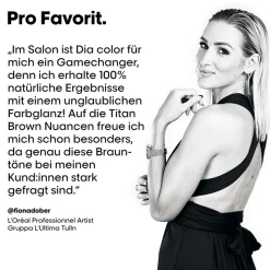L'Oréal Professionnel Dia Color Titan Brown 6.35 Dunkelblond Gold Mahagoni 60 ml