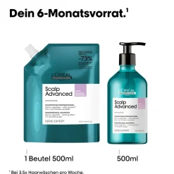 L'Oréal Professionnel Paris Série Expert Scalp Advanced Anti-Discomfort Dermo-Regulator Shampoo Refill 500 ml