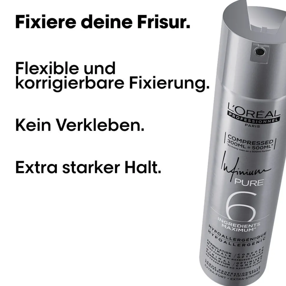 L'Oréal Professionnel Paris Infinium Pure Xtra Strong Compressed 300ml