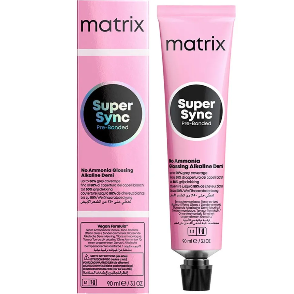 Matrix Super Sync Pre-Bonded Tönung 9MM Mocha Mocha 90 ml