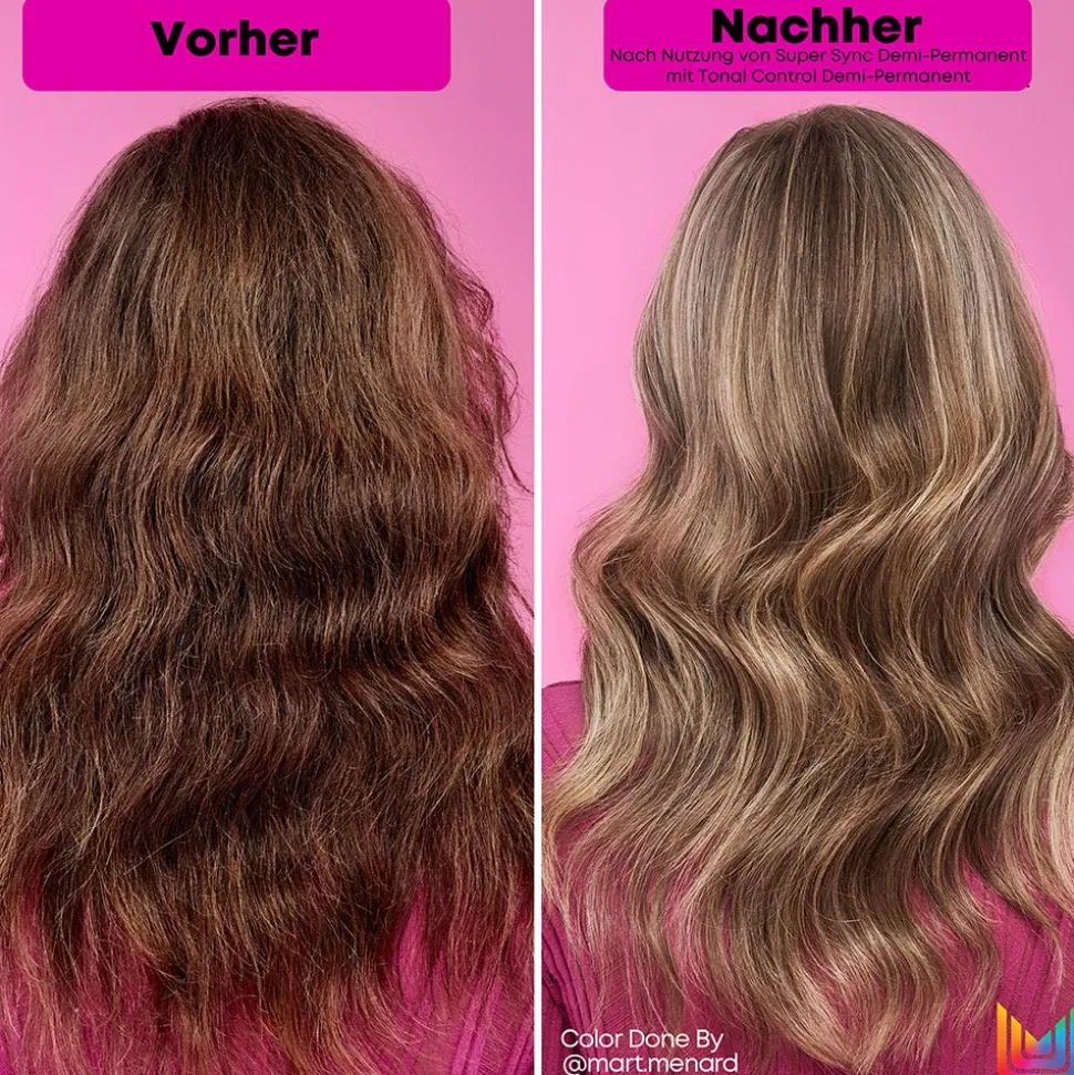 Matrix Super Sync Pre-Bonded Tönung 9MM Mocha Mocha 90 ml