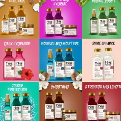 Maui Moisture Shine Amplifying + AWAPUHI Shampoo 385 ml