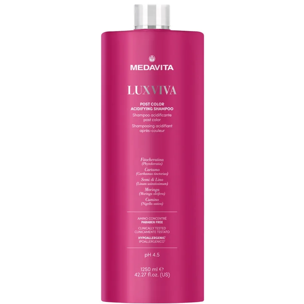 Medavita Post Color Acidifying Shampoo 1250 ml