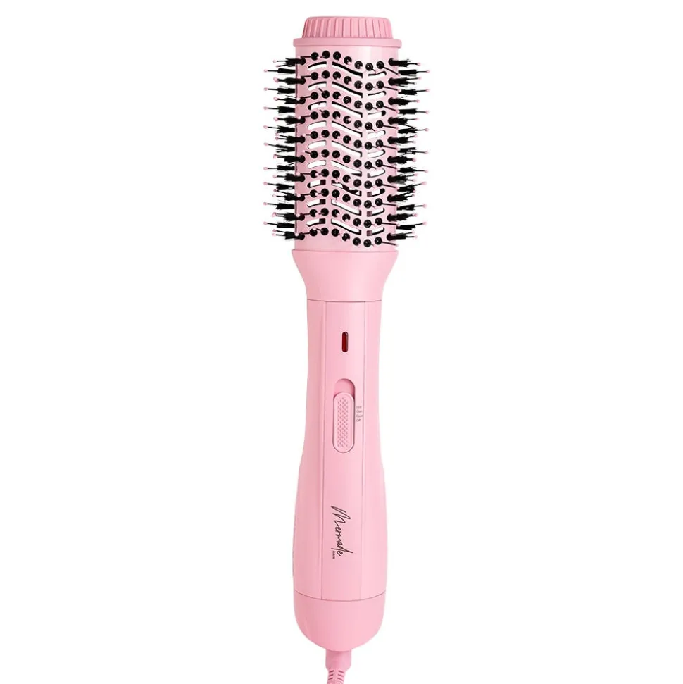Mermade Hair Blow Dry Brush Pink