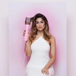 Mermade Hair Blow Dry Brush Pink