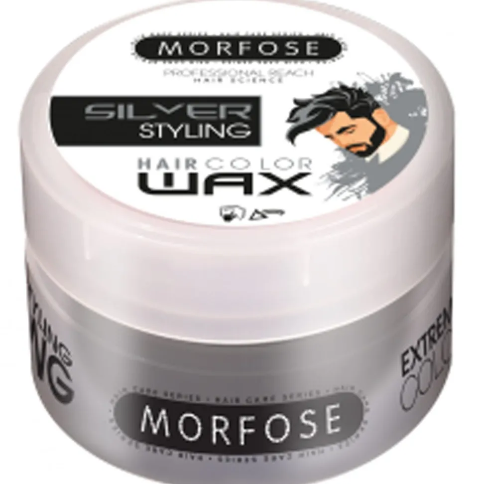 Morfose Color Haar Wax Silber 100 ml