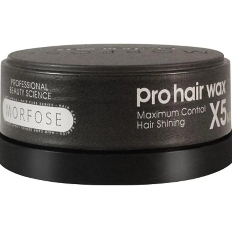 Morfose Pro Hair Wax X5 Schwarz 150 ml