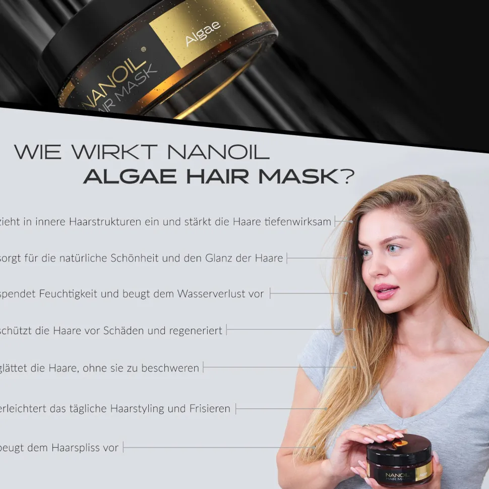 Nanoil Algae Hair Mask 300 ml