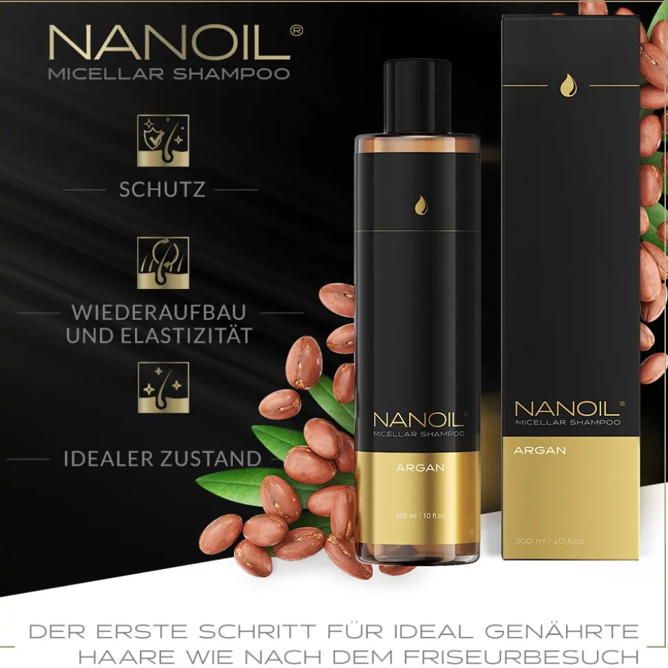 Nanoil Argan Micellar Shampoo 300 ml
