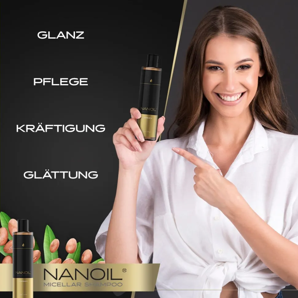 Nanoil Argan Micellar Shampoo 300 ml