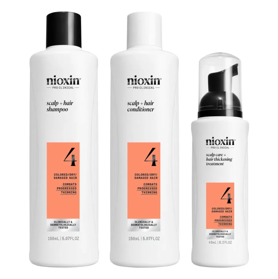 Nioxin Scalp + Hair Thickening System 4 Mini Set