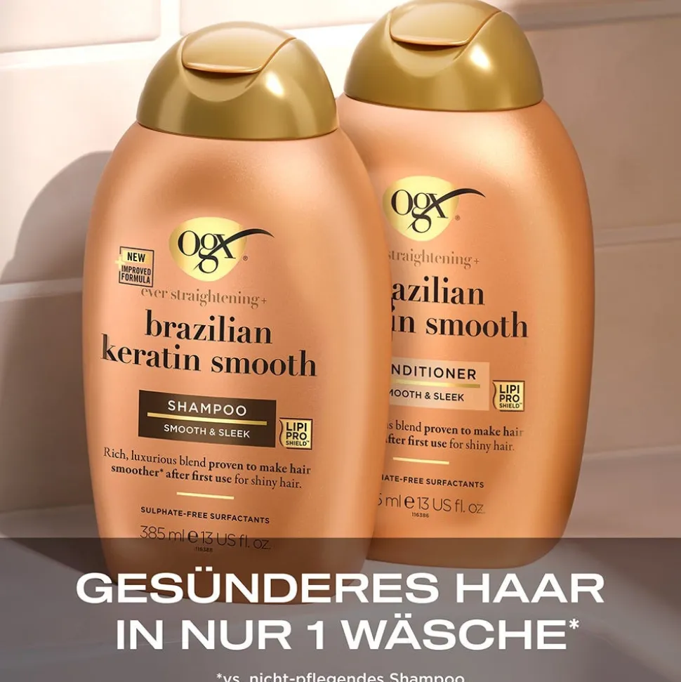OGX Brazilian Keratin Therapy Shampoo 385 ml