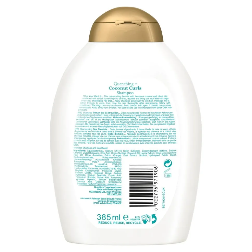 OGX Coconut Locken-Shampoo 385 ml