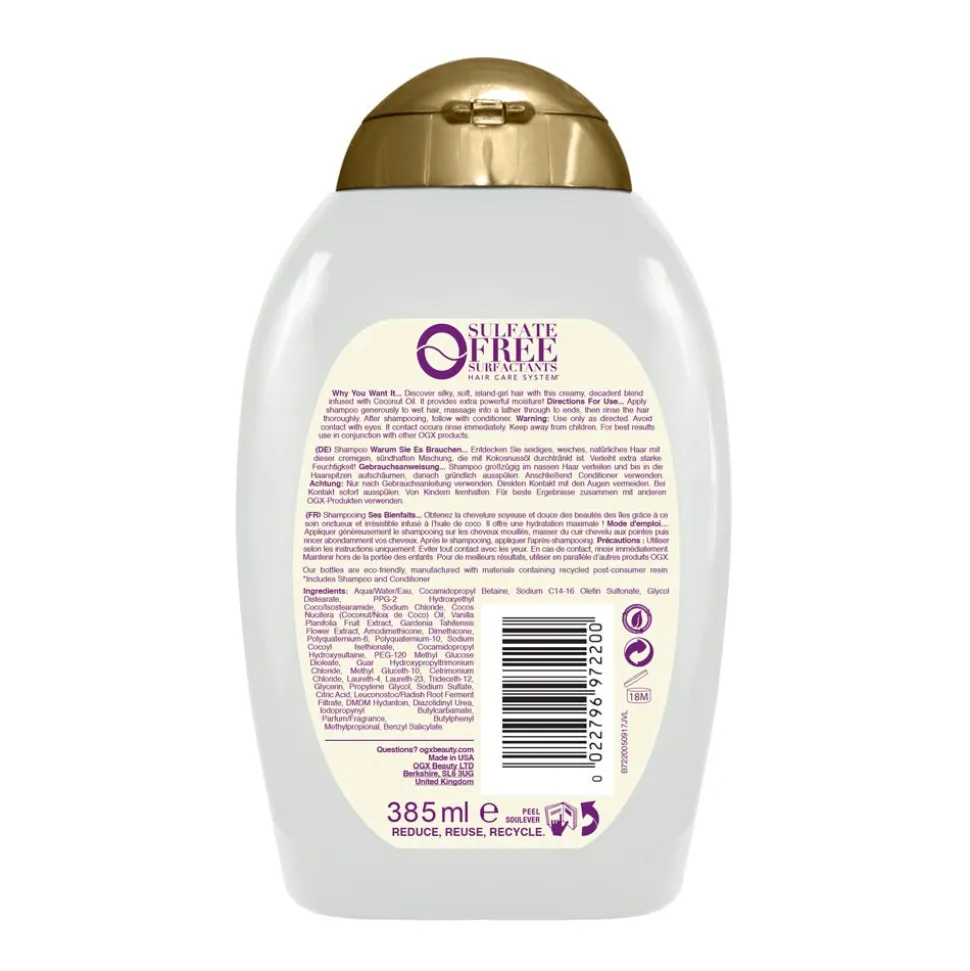 OGX Coconut Miracle Oil Shampoo 385 ml