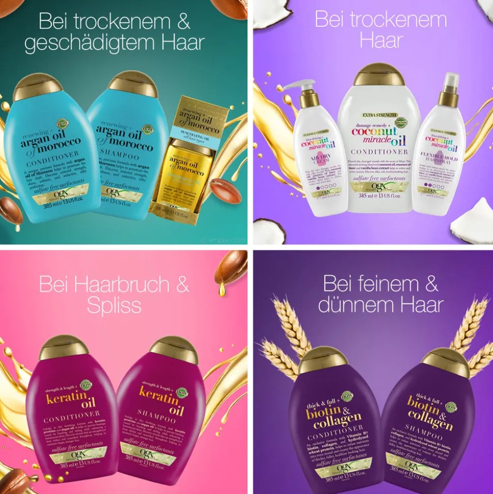 OGX Coconut Miracle Oil Shampoo 385 ml