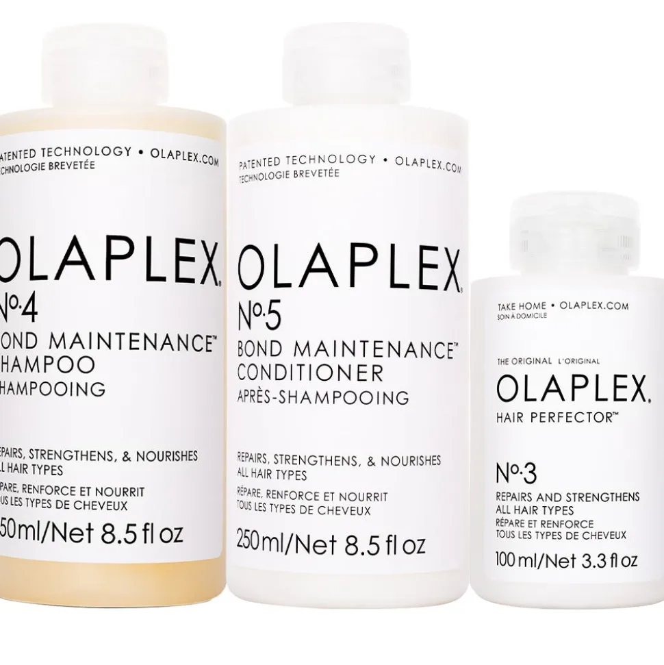 Olaplex Bond Maintenance Olaplex Pflegetrio No.3 + No.4 + No.5
