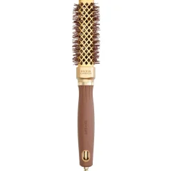 Olivia Garden Blowout Straight Wavy Bristle Gold & Brown 20 mm Rundbürste