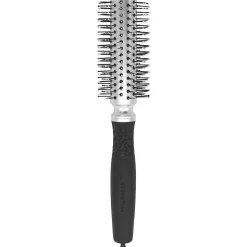 Olivia Garden Essential Blowout Soft Double Bristles Silver 25 mm